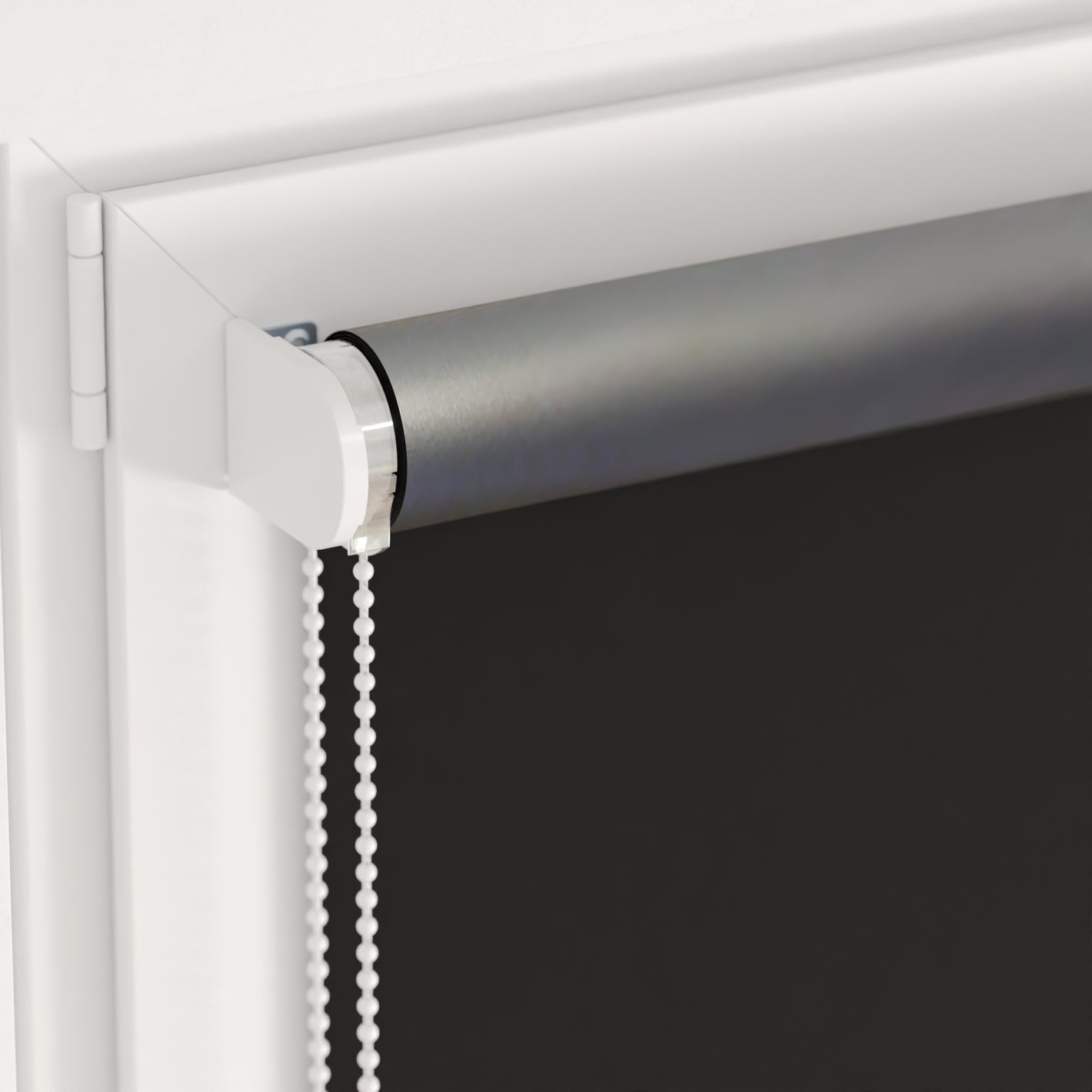 Thermo XL Rollo zur Montage am Fenster Detailansicht