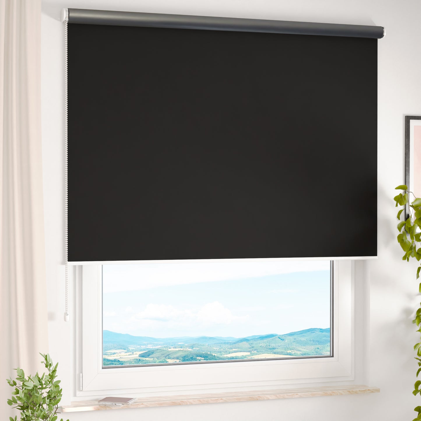 Thermo XL Rollo zur Montage an der Wand
