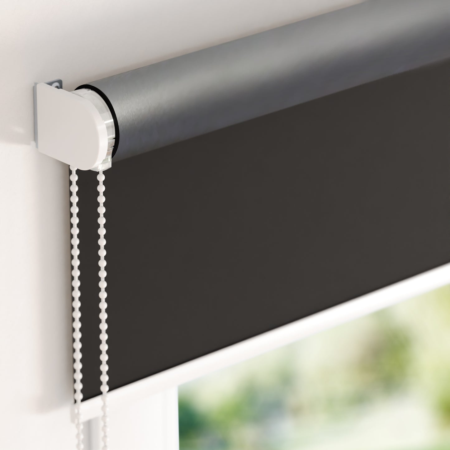 Thermo XL Rollo zur Montage an der Wand Detailansicht