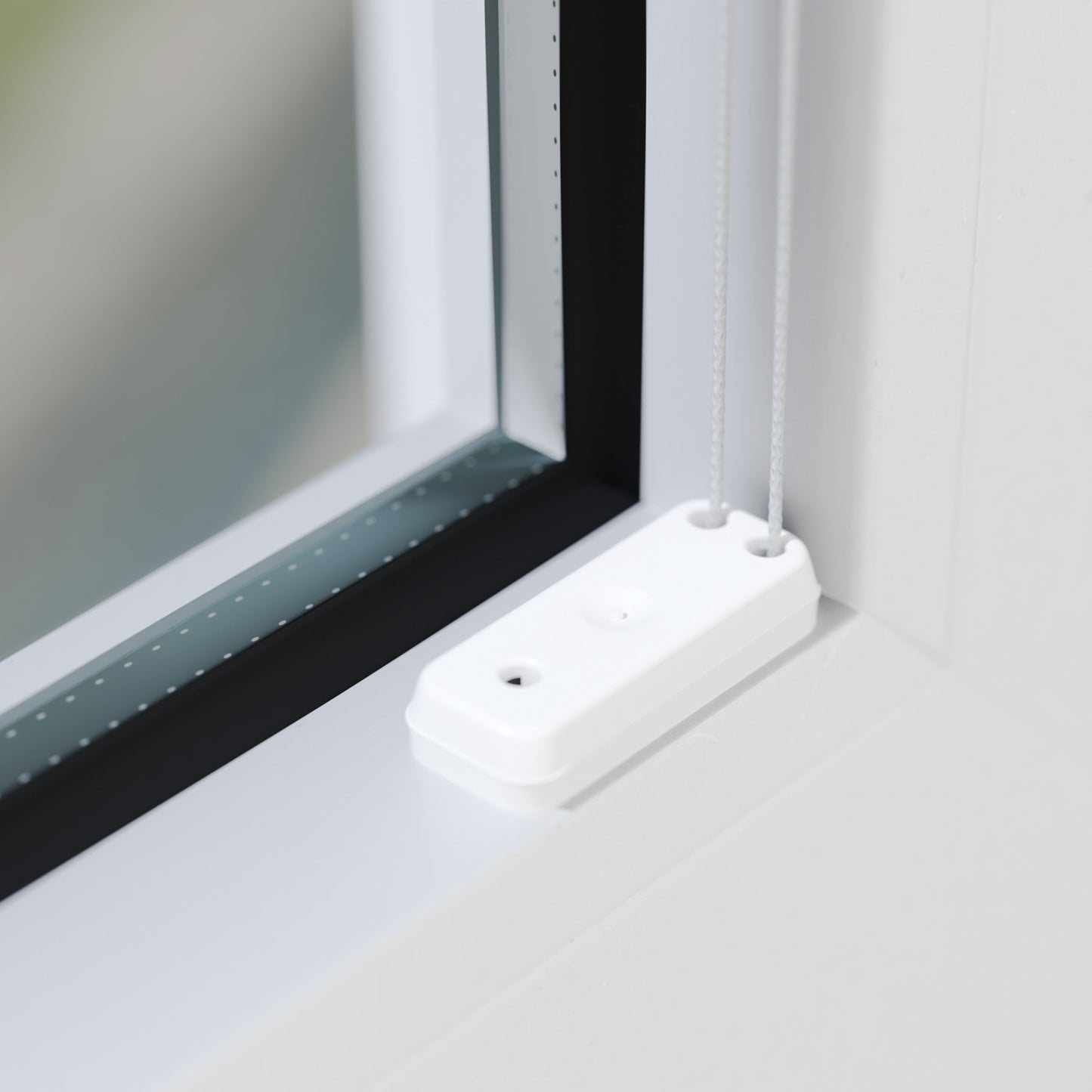 4x-Set Plissee-Zubehör zum Anschrauben in der Glasleiste, Erweitertes System
