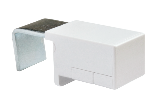 4x-Set Platzsparender Metall-Klemmfix-Halter Standard